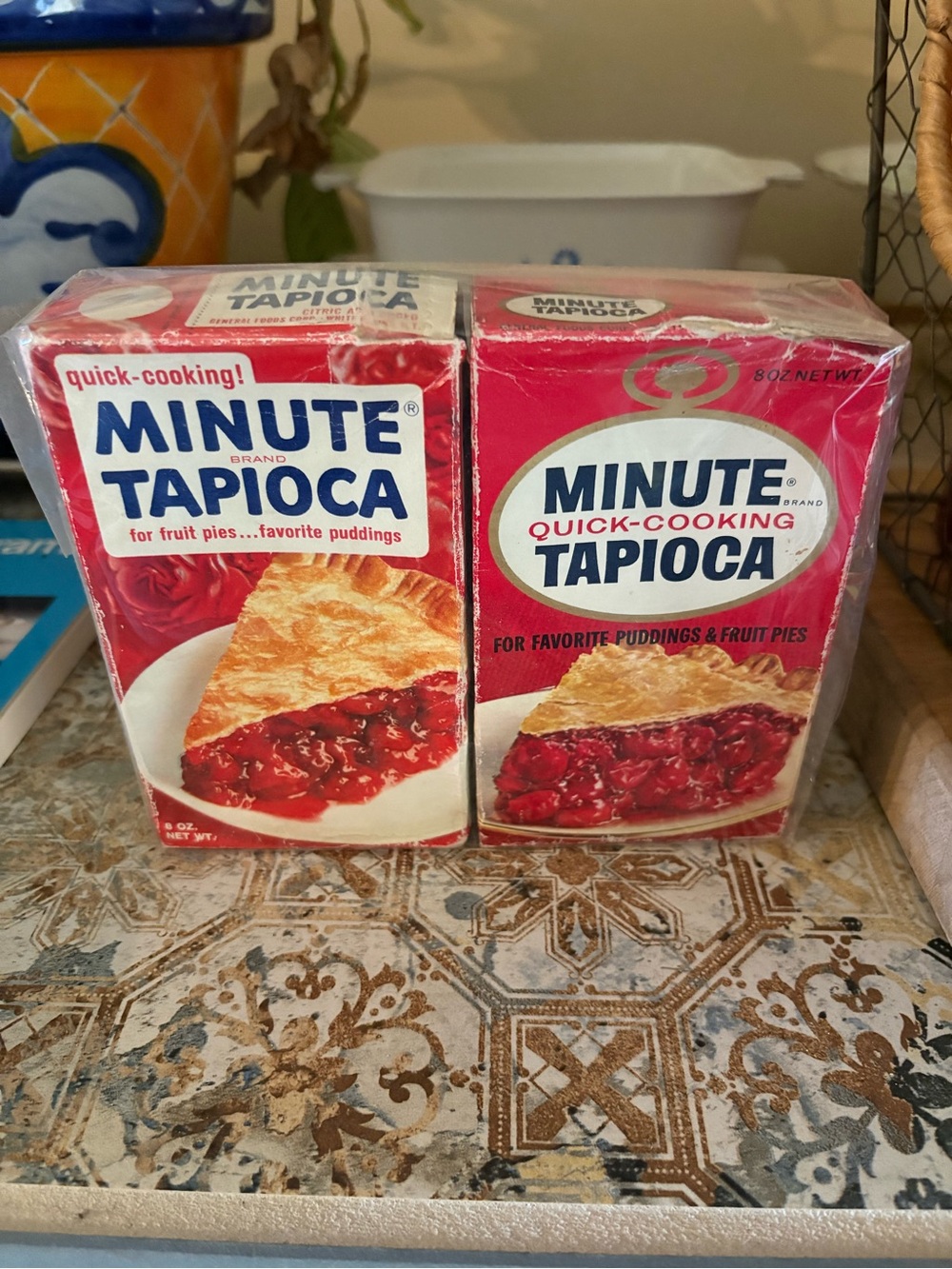 Vintage Tapioca Quick-Cooking Tapioca - Red